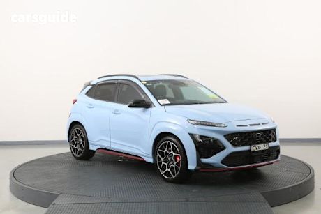 Blue 2022 Hyundai Kona Wagon N Premium