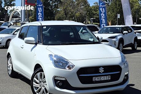 White 2022 Suzuki Swift Hatchback Gl Navi Plus