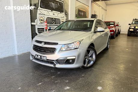 Silver 2016 Holden Cruze Sedan Sri Z-Series
