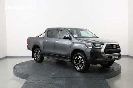 Grey 2023 Toyota Hilux Double Cab Pick Up Sr5 (4X4)