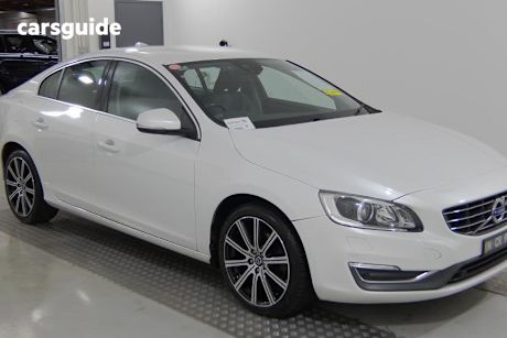 White 2014 Volvo S60 Sedan T5 Luxury