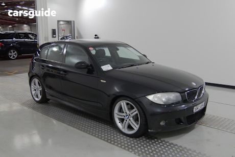 Black 2009 BMW 1 Hatch 30I SPORT