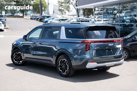 Blue 2025 Kia Carnival Wagon Sport+