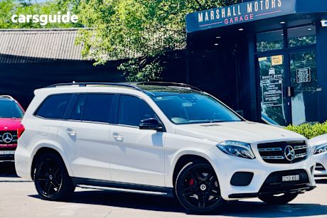 White 2018 Mercedes-Benz GLS350 Wagon D 4Matic