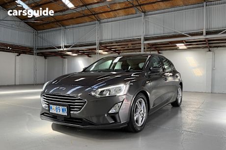 Grey 2018 Ford Focus Hatchback Trend