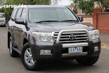 Grey 2008 Toyota Landcruiser Wagon Vx (4X4)