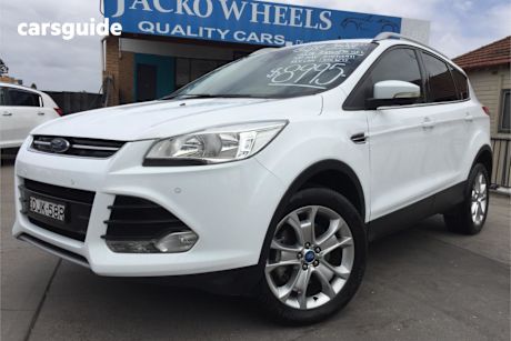 White 2015 Ford Kuga Wagon Trend (Awd)