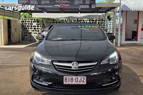 Black 2015 Holden Cascada Convertible