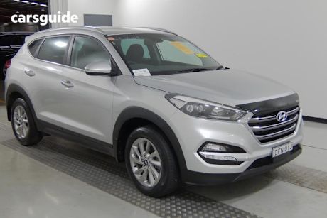 Silver 2015 Hyundai Tucson Wagon Elite (Fwd)