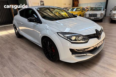 White 2015 Renault Megane Coupe Rs 275 Cup Premium