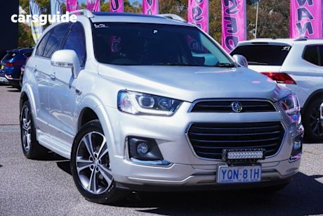 Silver 2017 Holden Captiva Wagon 7 Ltz (Awd)