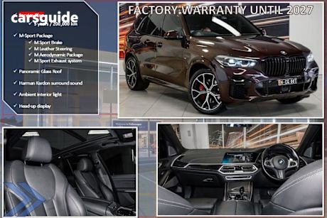 Red 2022 BMW X5 Wagon Xdrive30D M Sport