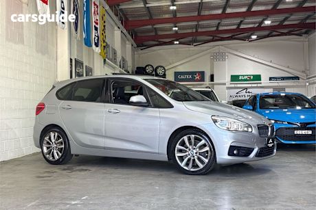 Silver 2015 BMW 225I Wagon Active Tourer Sport Line