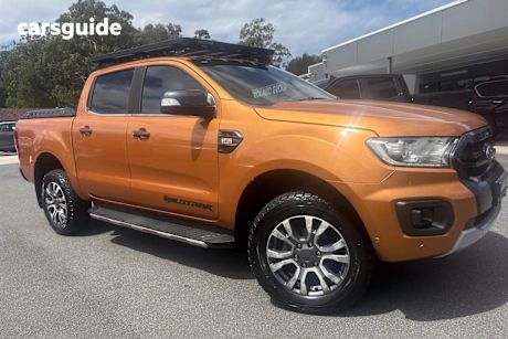 Orange 2019 Ford Ranger Double Cab Pick Up Wildtrak 3.2 (4X4)