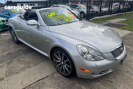 Silver 2006 Lexus SC430 Convertible