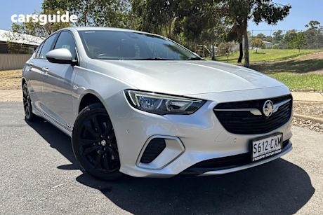 Silver 2020 Holden Commodore Liftback Rs