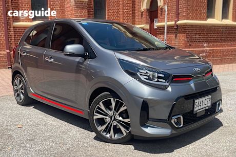 Grey 2021 Kia Picanto Hatchback Gt-Line (Pe)