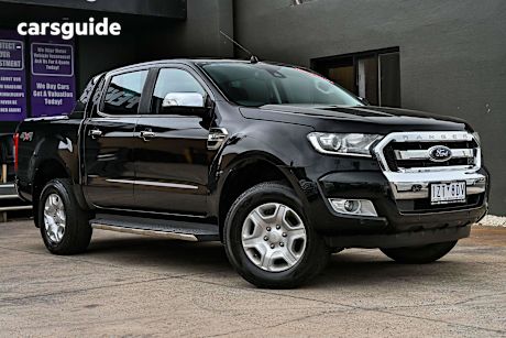 Black 2016 Ford Ranger Dual Cab Utility Xlt 3.2 (4X4)