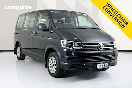 Blue 2017 Volkswagen Multivan Wagon Comfortline Tdi340