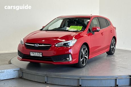 Red 2020 Subaru Impreza Hatchback 2.0I-S (Awd)