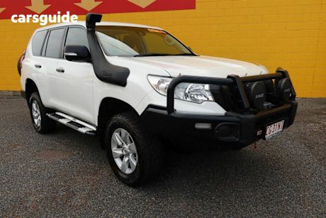 White 2019 Toyota Landcruiser Prado Wagon Gx (4X4)