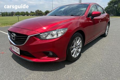 Red 2012 Mazda 6 Sedan Sport