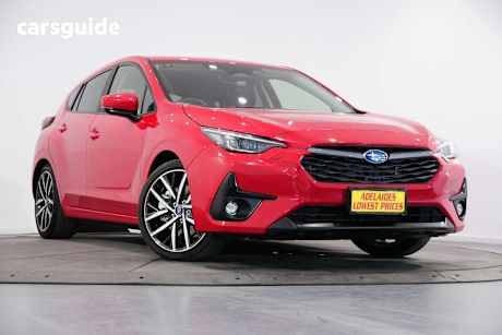 Red 2023 Subaru Impreza Hatchback 2.0S (Awd)