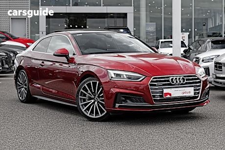 Red 2019 Audi A5 Coupe 40 Tfsi S Tronic Sport