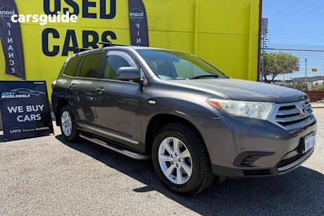 Grey 2010 Toyota Kluger Wagon Kx-R (Fwd) 5 Seat