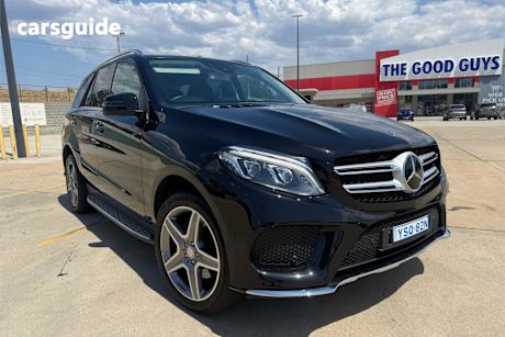Black 2016 Mercedes-Benz GLE350 Wagon D