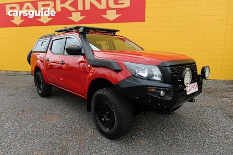Red 2021 Nissan Navara Dual Cab Pick-up Sl (4X4)