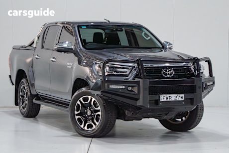 Grey 2021 Toyota Hilux Double Cab Pick Up Sr5 (4X4)