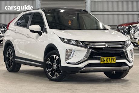 White 2018 Mitsubishi Eclipse Cross Wagon Exceed (Awd)