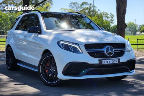 White 2016 Mercedes-Benz GLE63 Wagon S