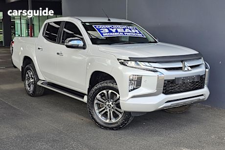 White 2021 Mitsubishi Triton Double Cab Pick Up Gls (4X4)