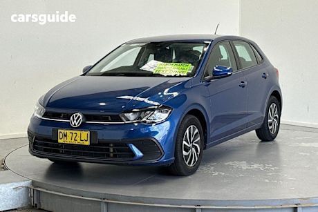 Blue 2024 Volkswagen Polo Hatchback Life