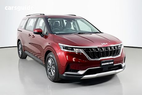 Red 2022 Kia Carnival Wagon S