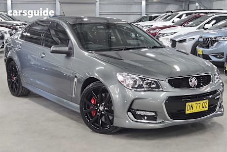 Grey 2016 Holden Commodore Sedan Ss-V Redline