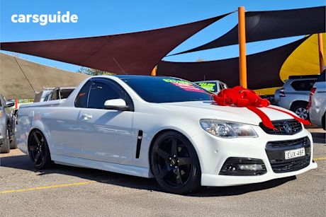 White 2013 Holden UTE Utility Sv6