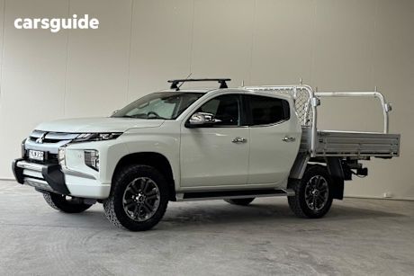 White 2021 Mitsubishi Triton Double Cab Pick Up Gls (4X4)
