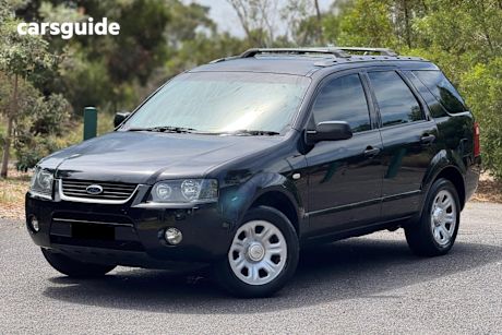 Black 2007 Ford Territory Wagon Ghia (Rwd)