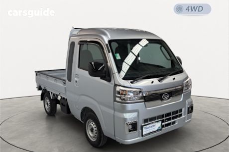 Silver 2025 Daihatsu Hijet Ute Tray JUMBO EXTRA 4WD