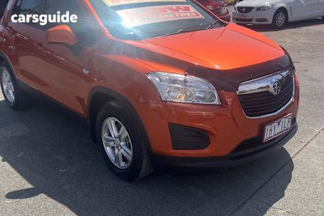 Orange 2016 Holden Trax Wagon Ls