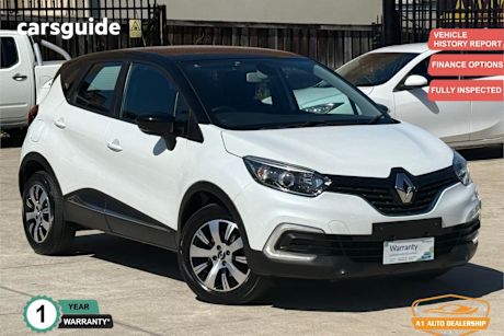 White 2018 Renault Captur Wagon Zen