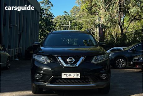 Black 2016 Nissan X-Trail Wagon St-L (Fwd)
