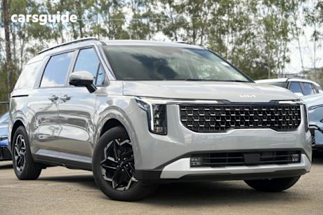 Grey 2025 Kia Carnival Wagon Sport+