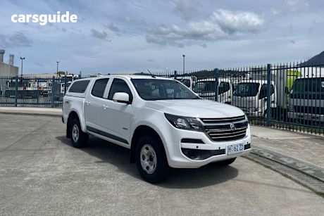 White 2018 Holden Colorado Crew Cab Pickup Ls (4X4)