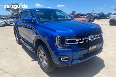 Blue 2023 Ford Ranger Double Cab Pick Up Xlt 3.0 (4X4)