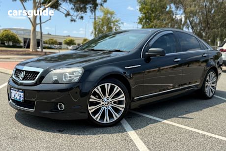 Black 2014 Holden Caprice Sedan V