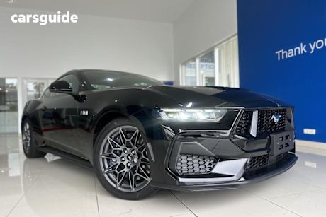 Black 2024 Ford Mustang Fastback Gt 5.0 V8